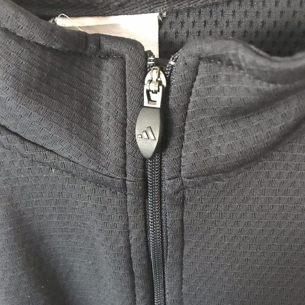 SOPD Adidas men’s shirt gray with orange stripes - Picture 3 of 6